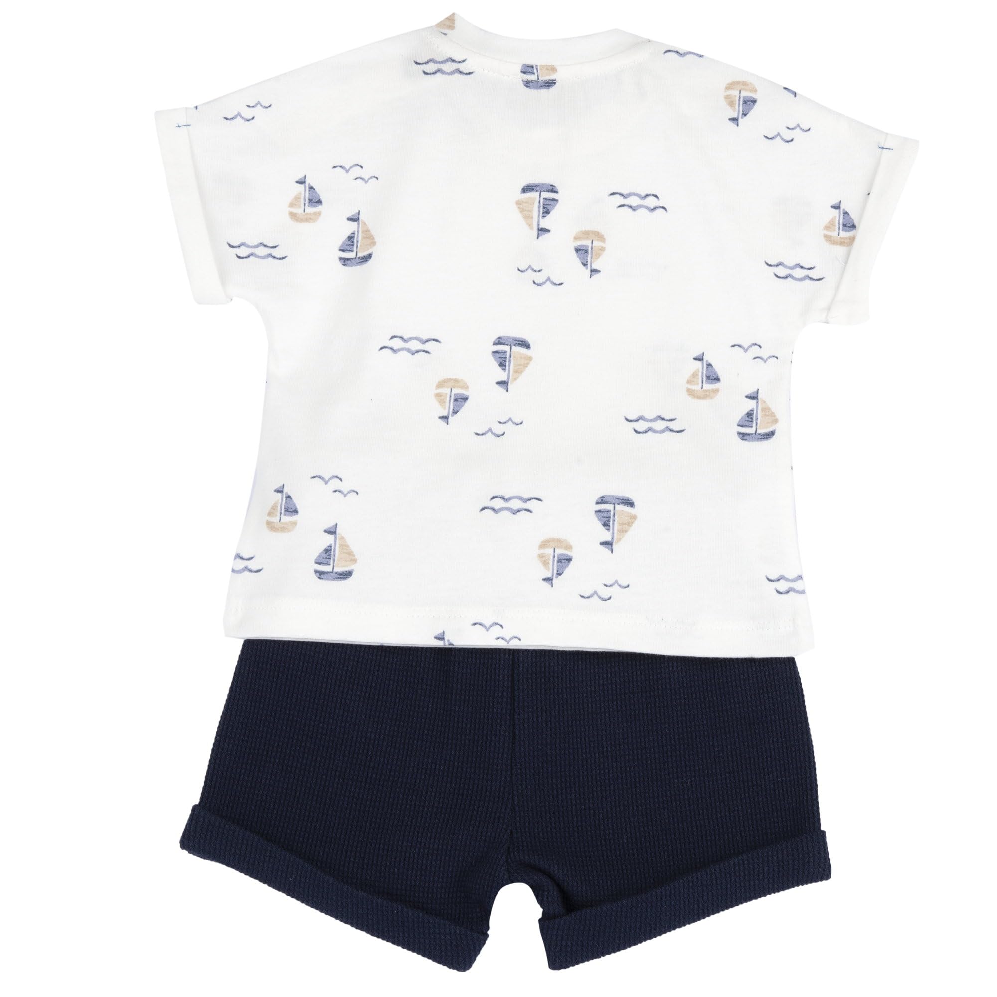 chicco-baby-set-t-shirt-shorts-jungen-9-monate image 2