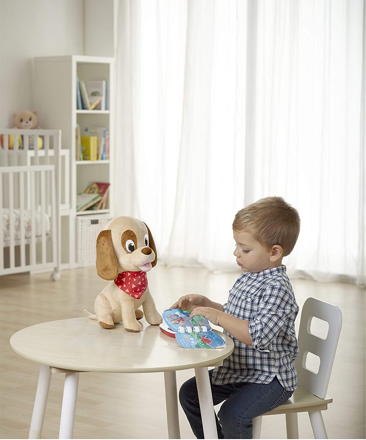 chicco-lucky-pl-schhund-interaktiv-mit-buch-ab-18-monate image 2