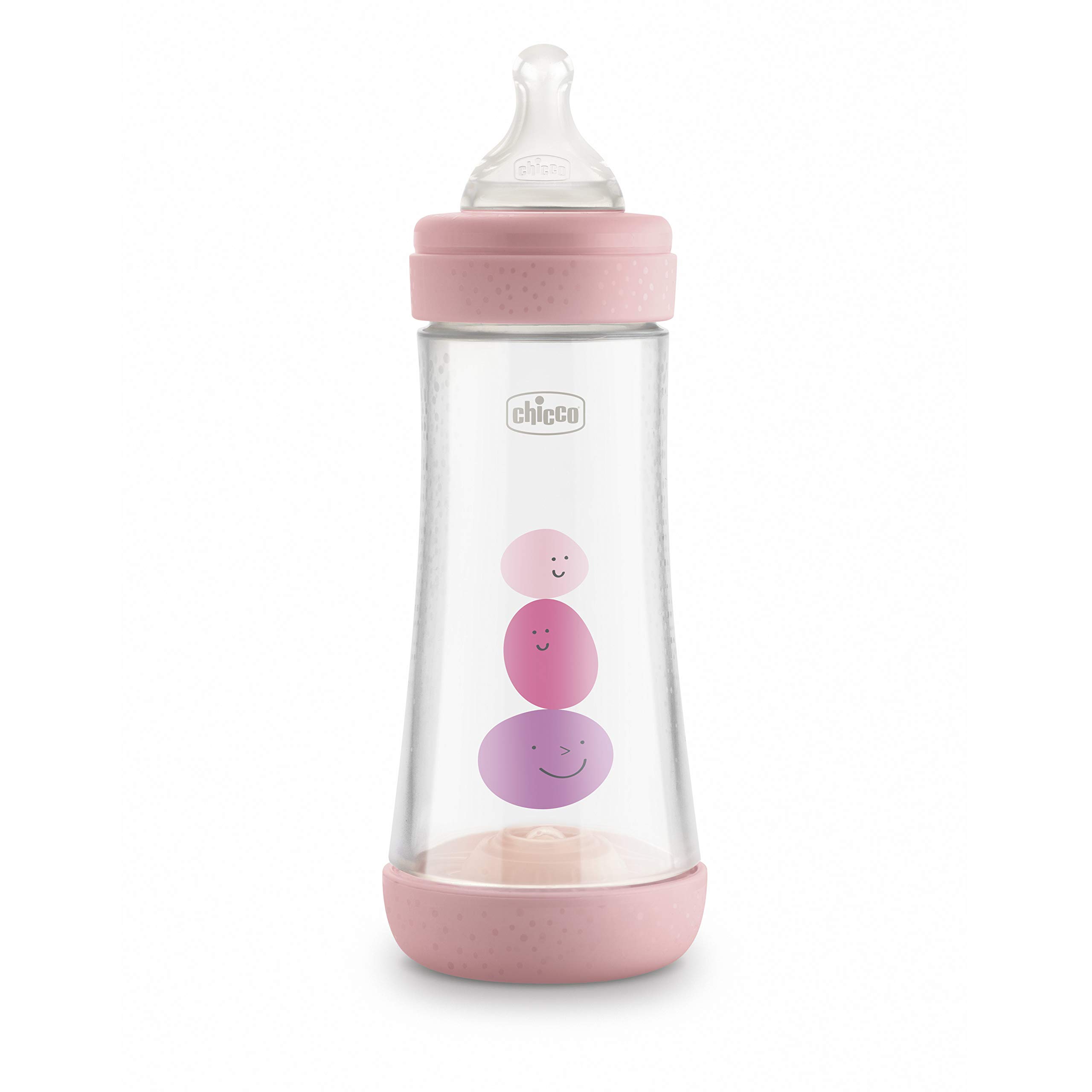 chicco-perfect-5-babyflasche-300ml-pink-4-monate image 1