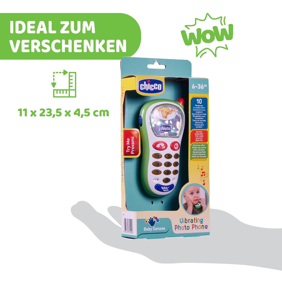 chicco-vibrate-and-snap-spielzeughandy-mit-licht-6-mon image 6