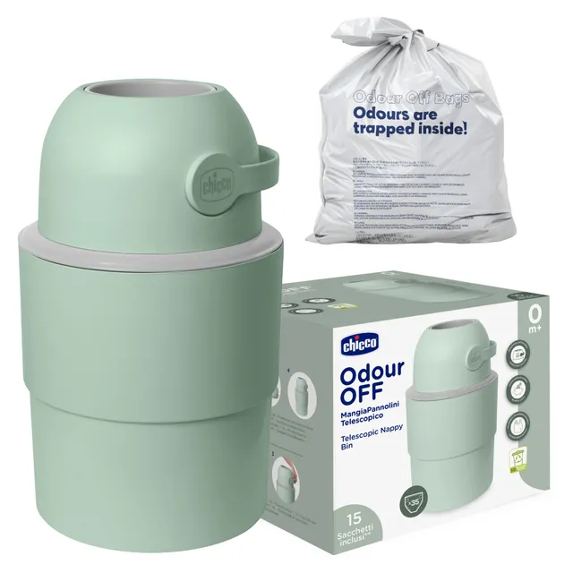 chicco-teleskop-windeleimer-l-35-windeln-gr-n-anti-geruch image 1