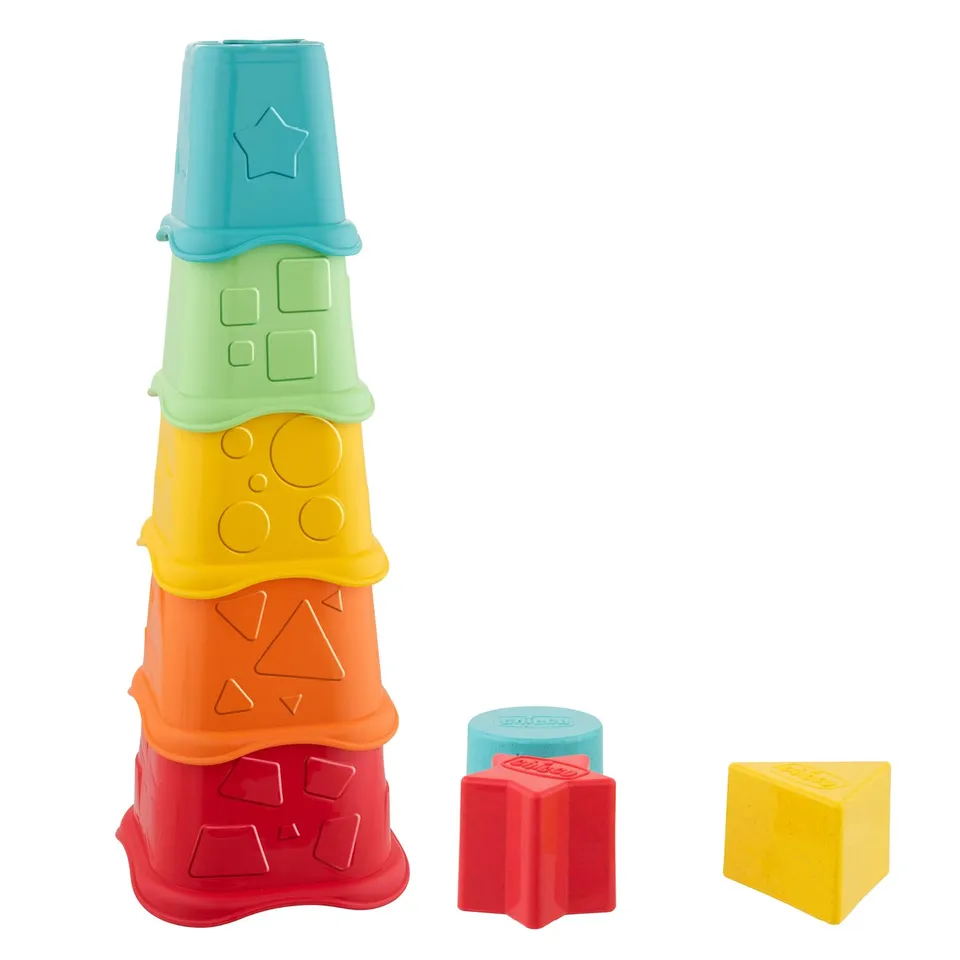 chicco-stapelbecher-2in1-eco-6-36-monate-5-becher image 1