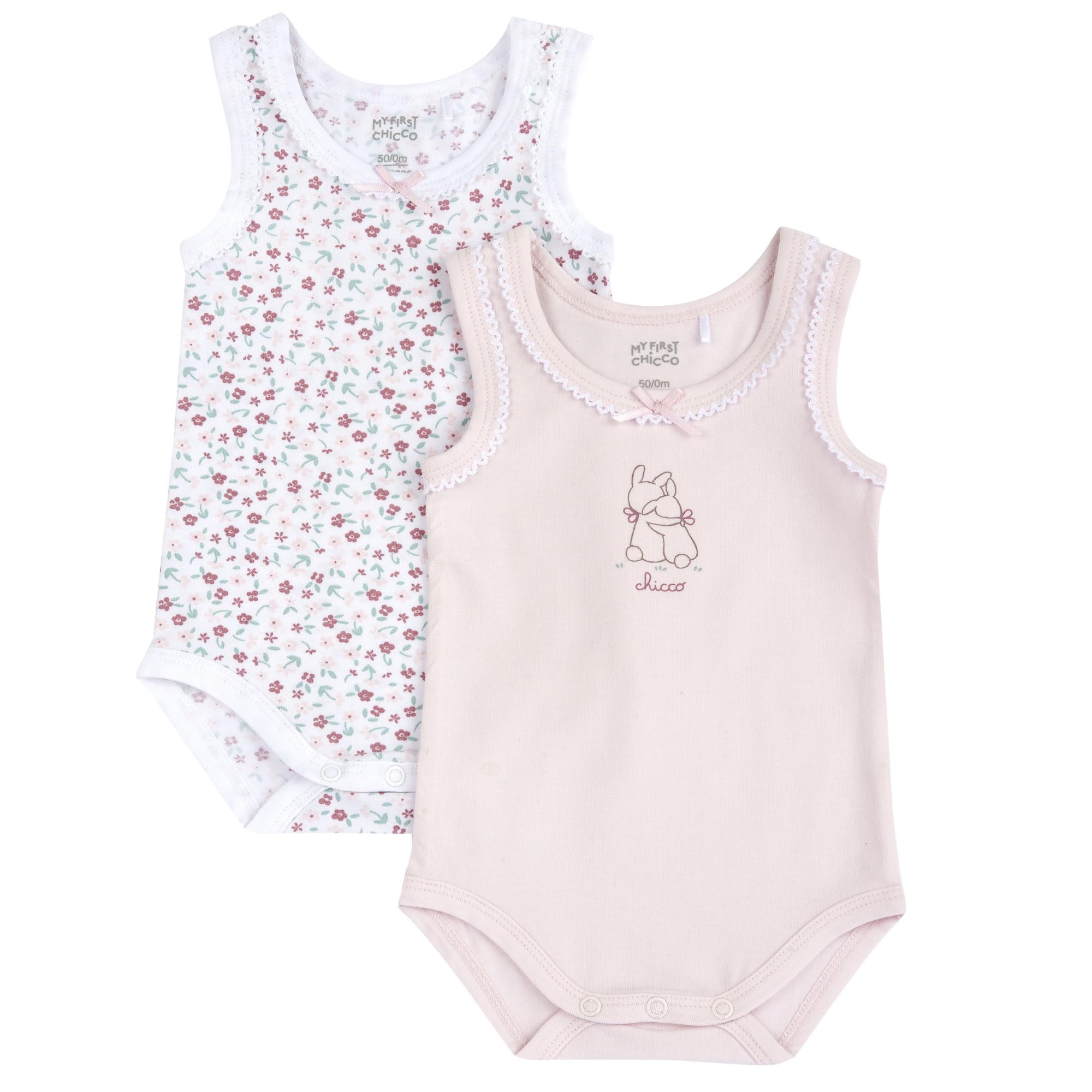 chicco-body-set-baby-rmellos-baumwolle-9-monate-2-teilig image 1