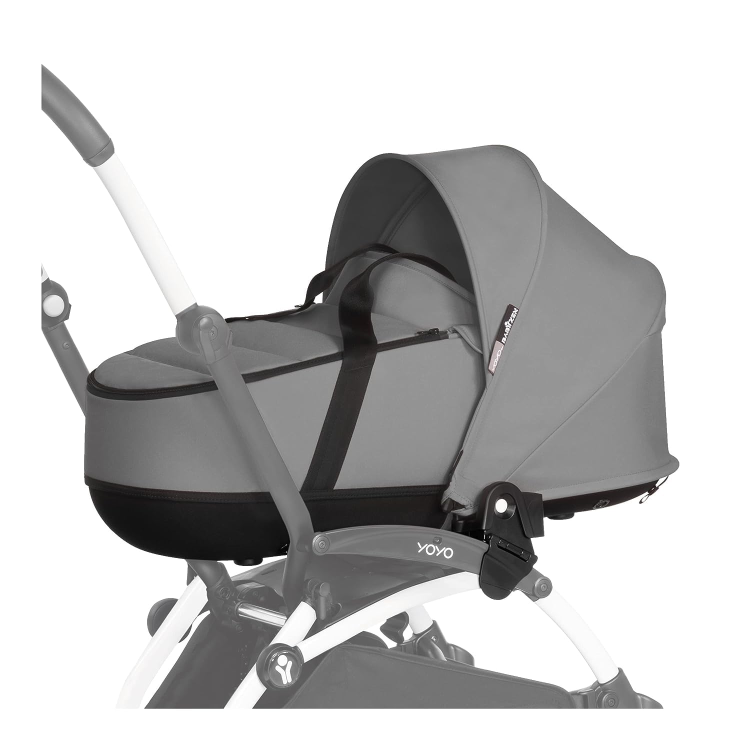 stokke-babyzen-yoyo-liegewanne-grey-yoyo2-doppelmatratze image 1