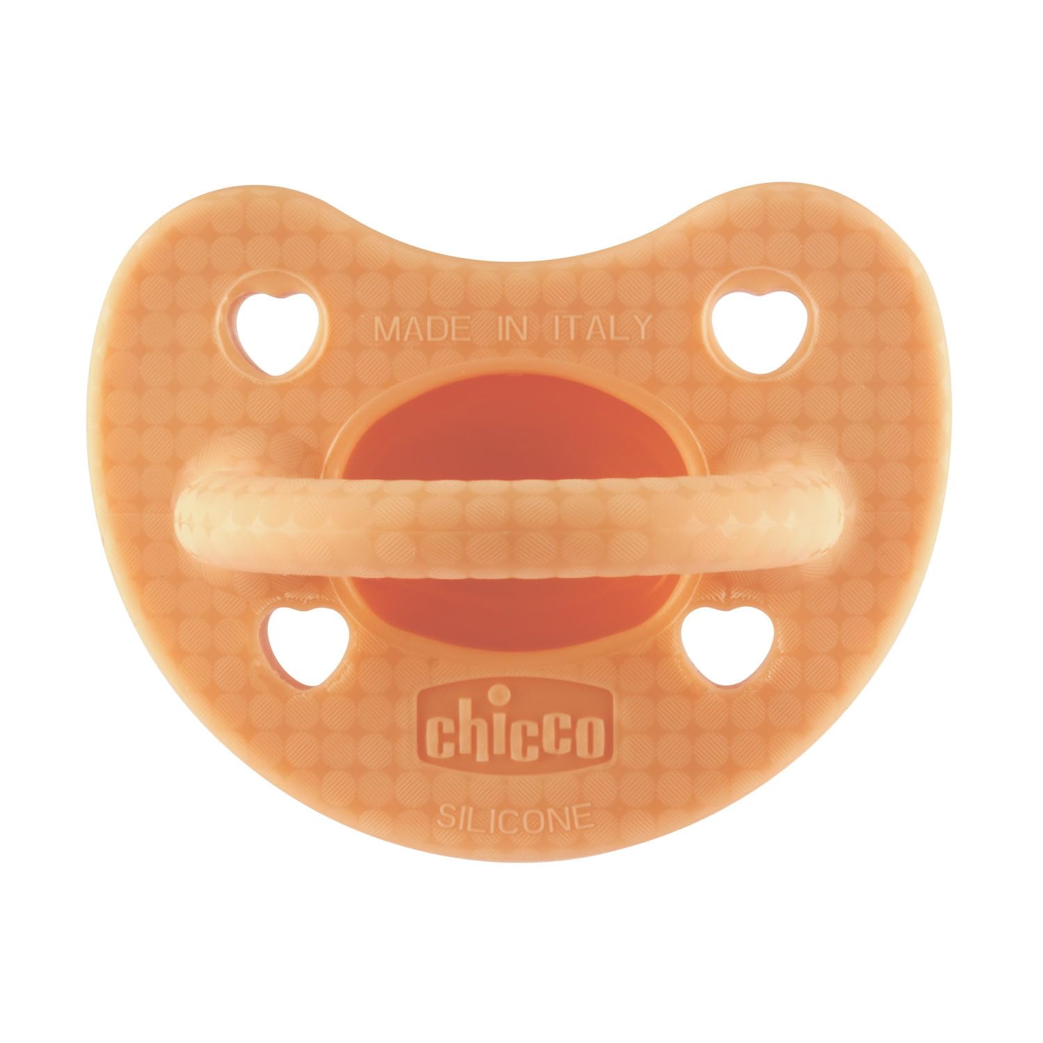 chicco-physioforma-luxe-schnuller-2-6m-silikon-orange image 1