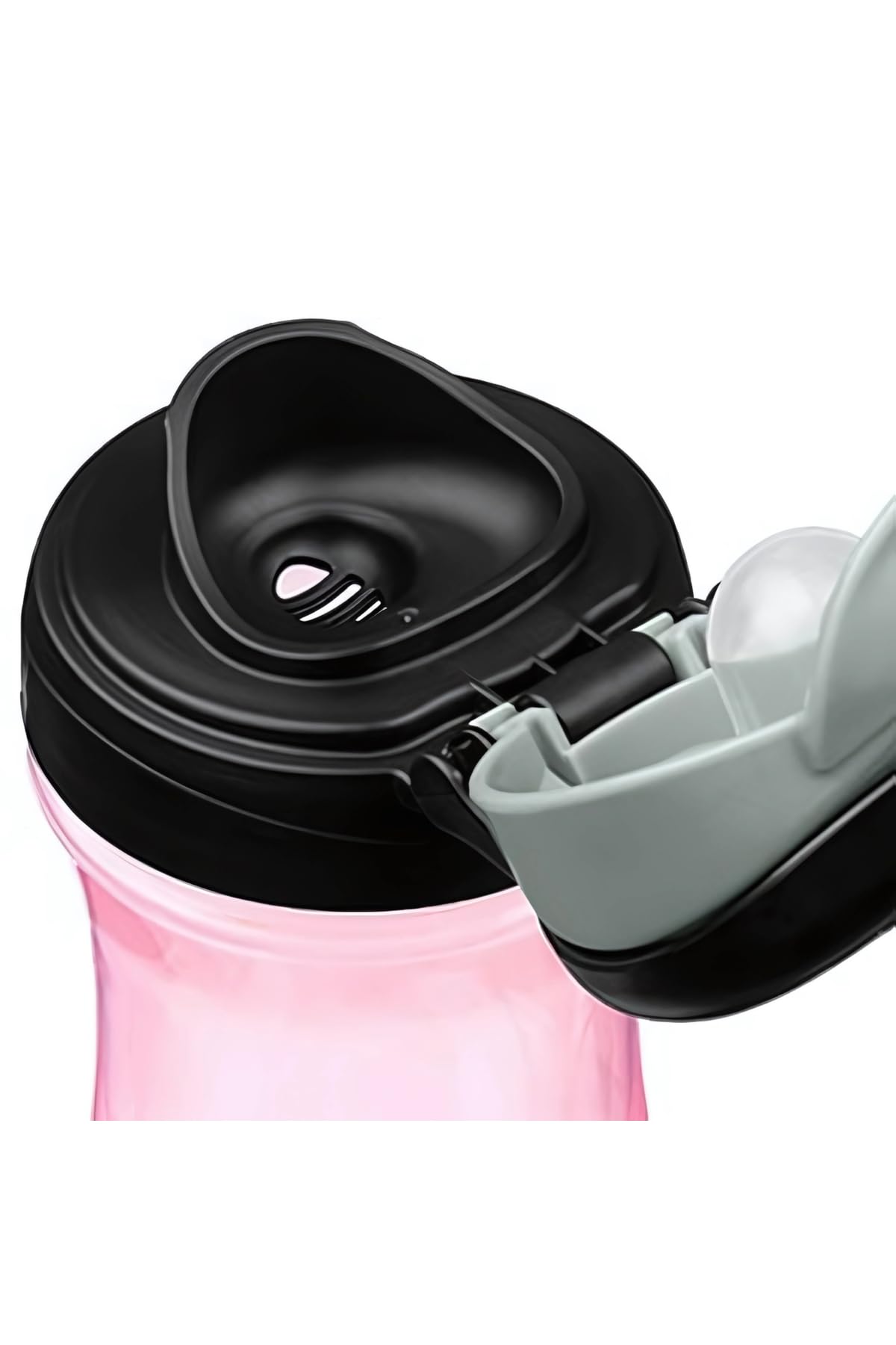 chicco-travel-cup-trinkbecher-350-ml-rosa-auslaufsicher image 2