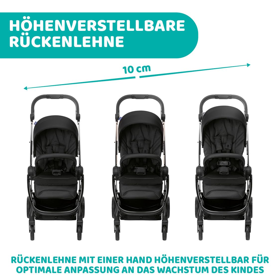 chicco-one4ever-kinderwagen-0-4-jahre-schwarz-22-kg image 7