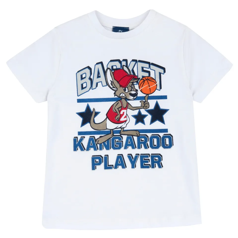 chicco-jungen-t-shirt-kurzarm-baumwolle-rot-12-monate image 1