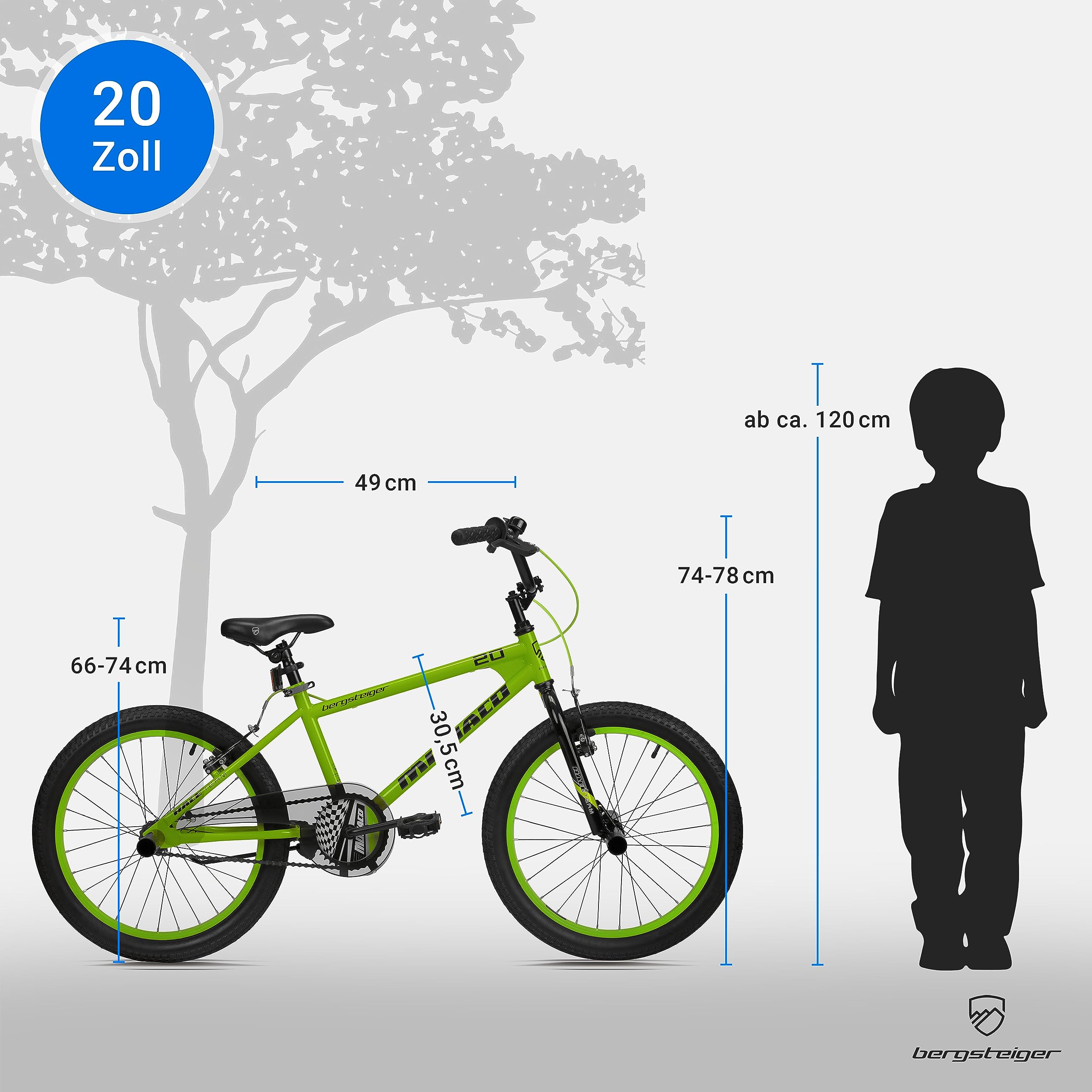 bergsteiger-monaco-bmx-fahrrad-20-zoll-racing-green image 6