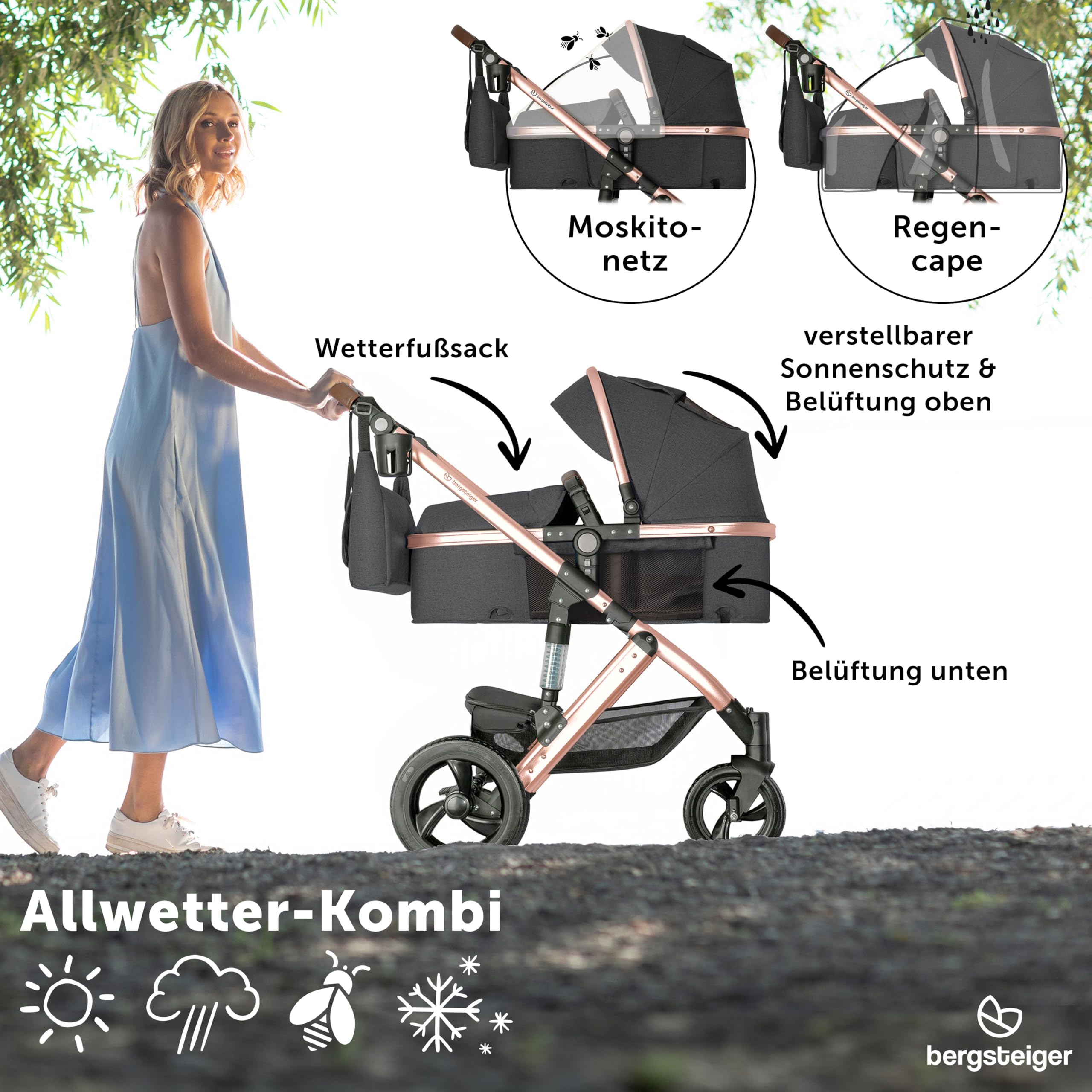 bergsteiger-nizza-kombikinderwagen-3-in-1-schwarz-10-tlg image 7