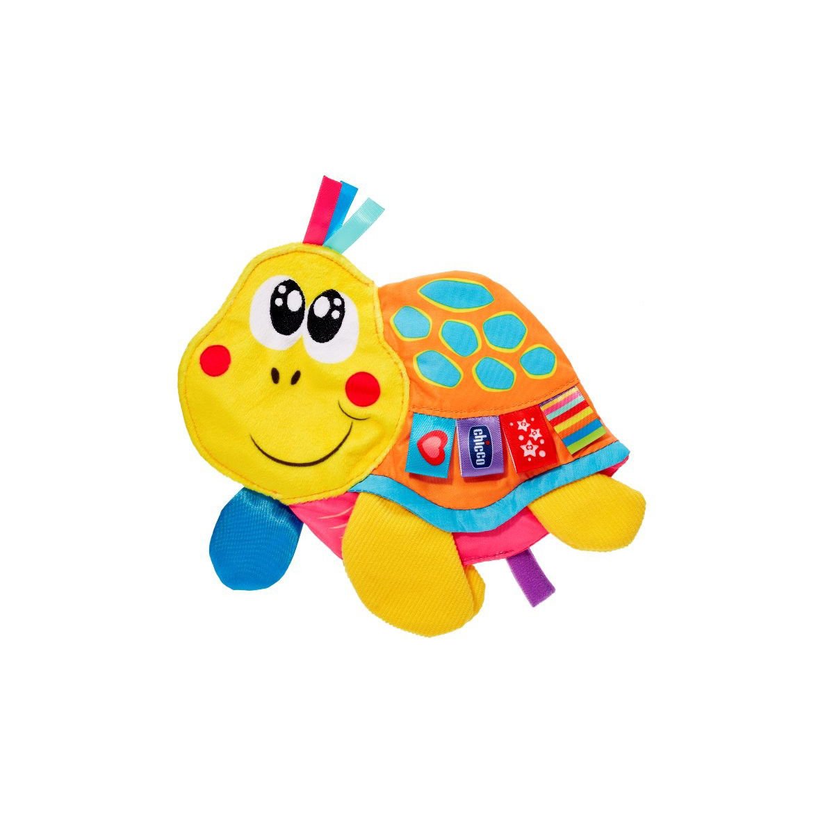 chicco-labeltier-langsame-schildkr-te-stofftier-mehrfarbig-tastsinn image 1