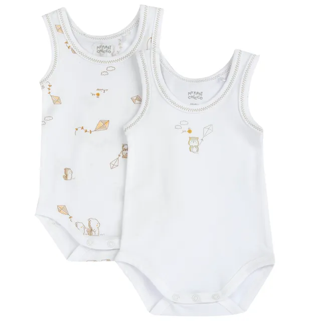 chicco-baby-body-set-rmellos-baumwolle-6-monate-2-teilig image 1