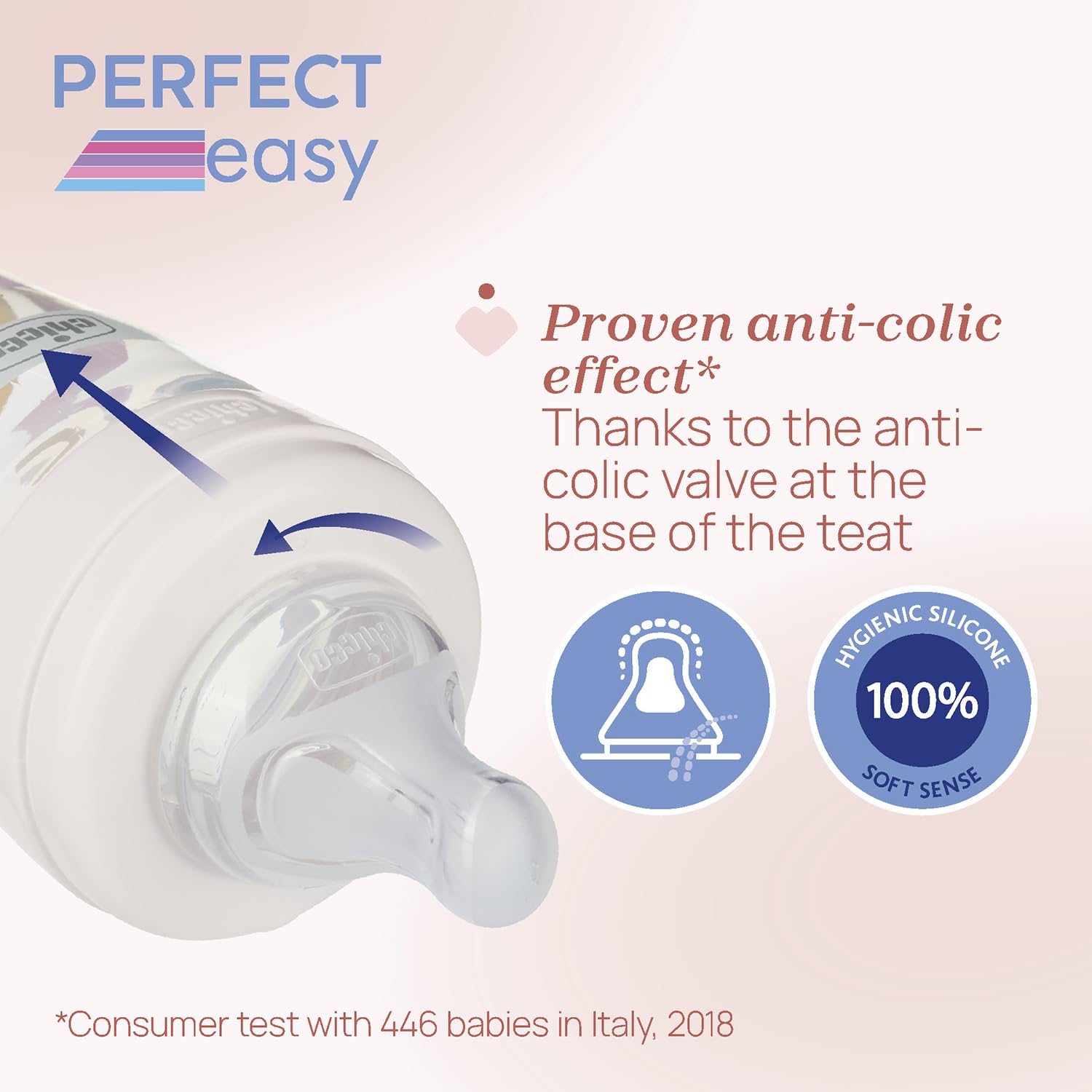 chicco-perfect-easy-babyflasche-250-ml-medium-flow-anti-kolik image 3