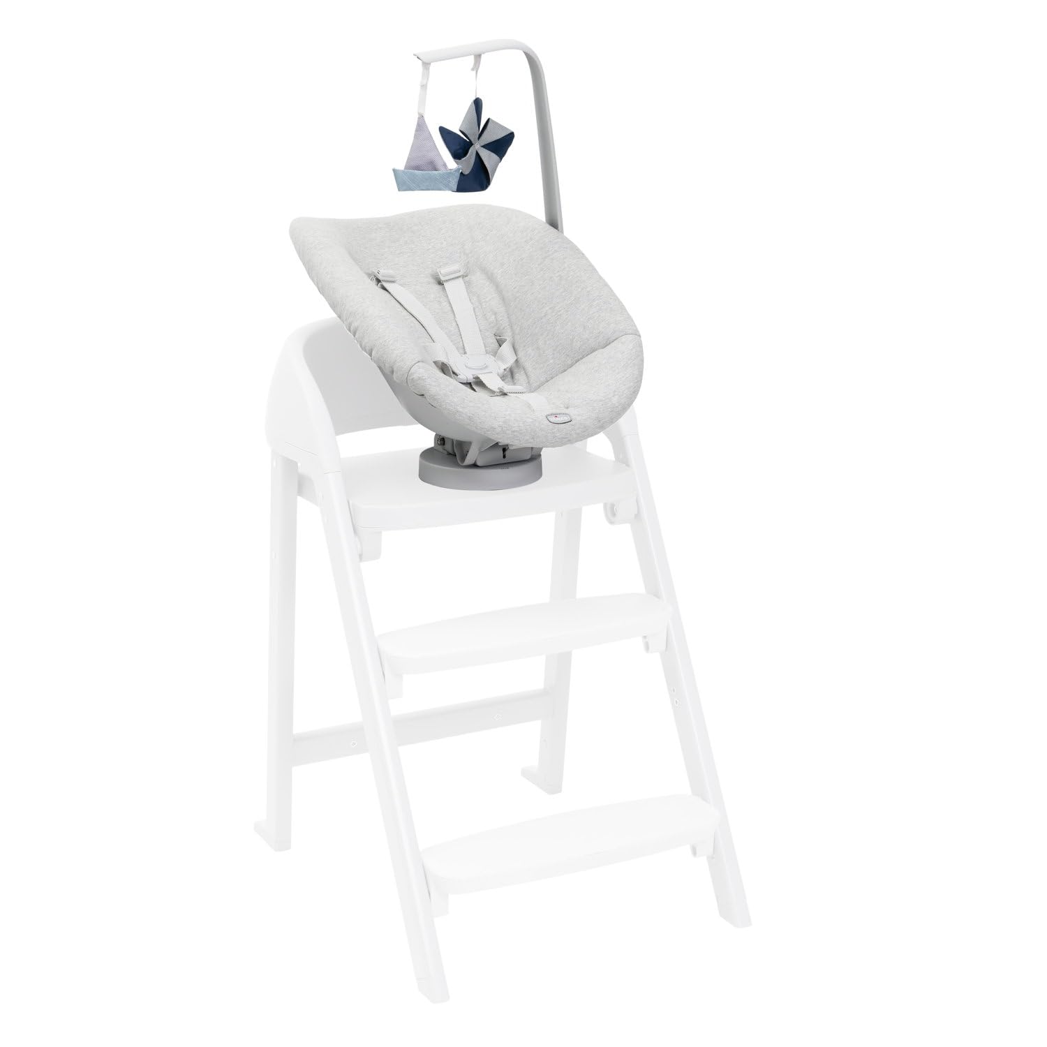 chicco-crescendo-hochstuhlwippe-grau-bio-baumwolle-9-kg image 1