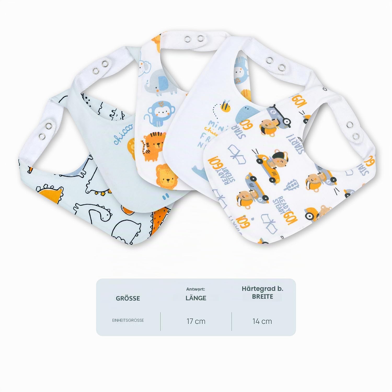 chicco-baby-l-tzchen-set-jungen-5-st-ck-gr-n-baumwolle image 5