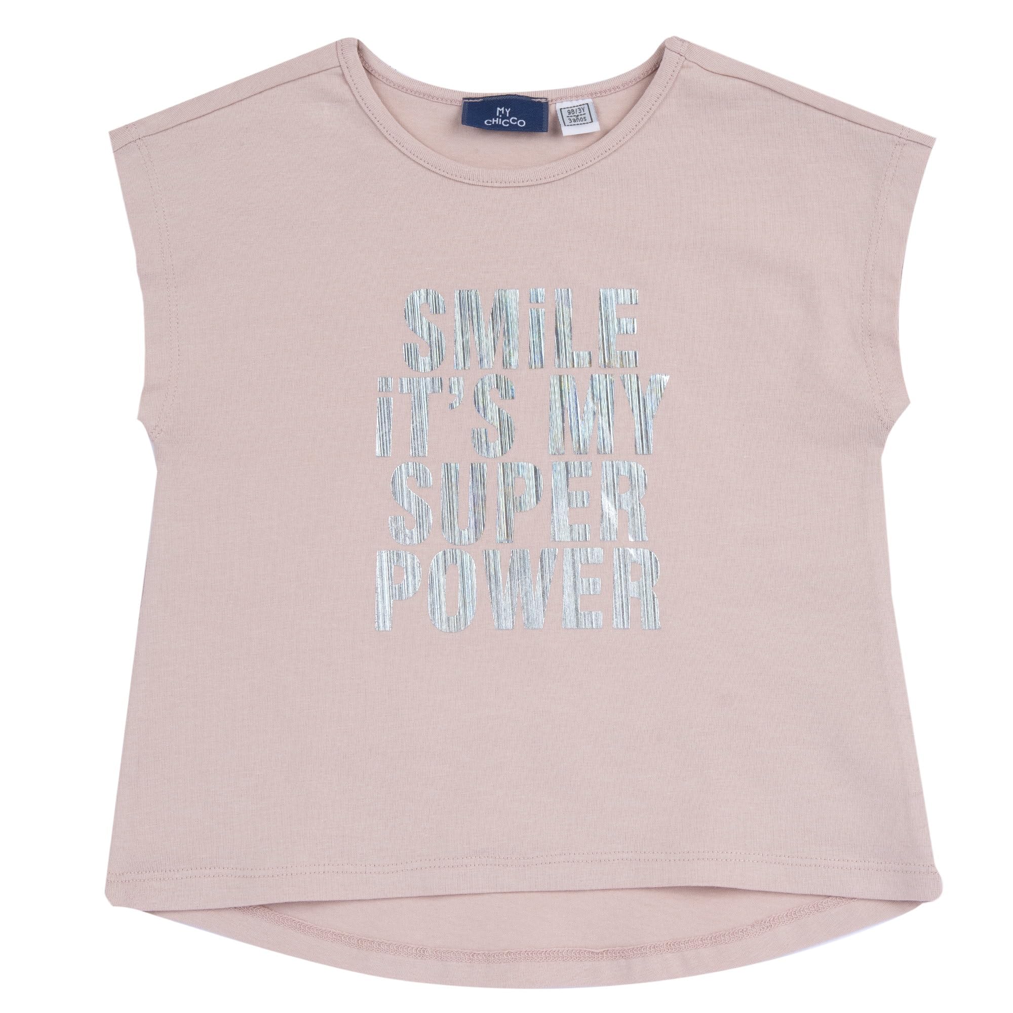 chicco-m-dchen-t-shirt-baumwolle-kurzarm-4-jahre-rosa image 1