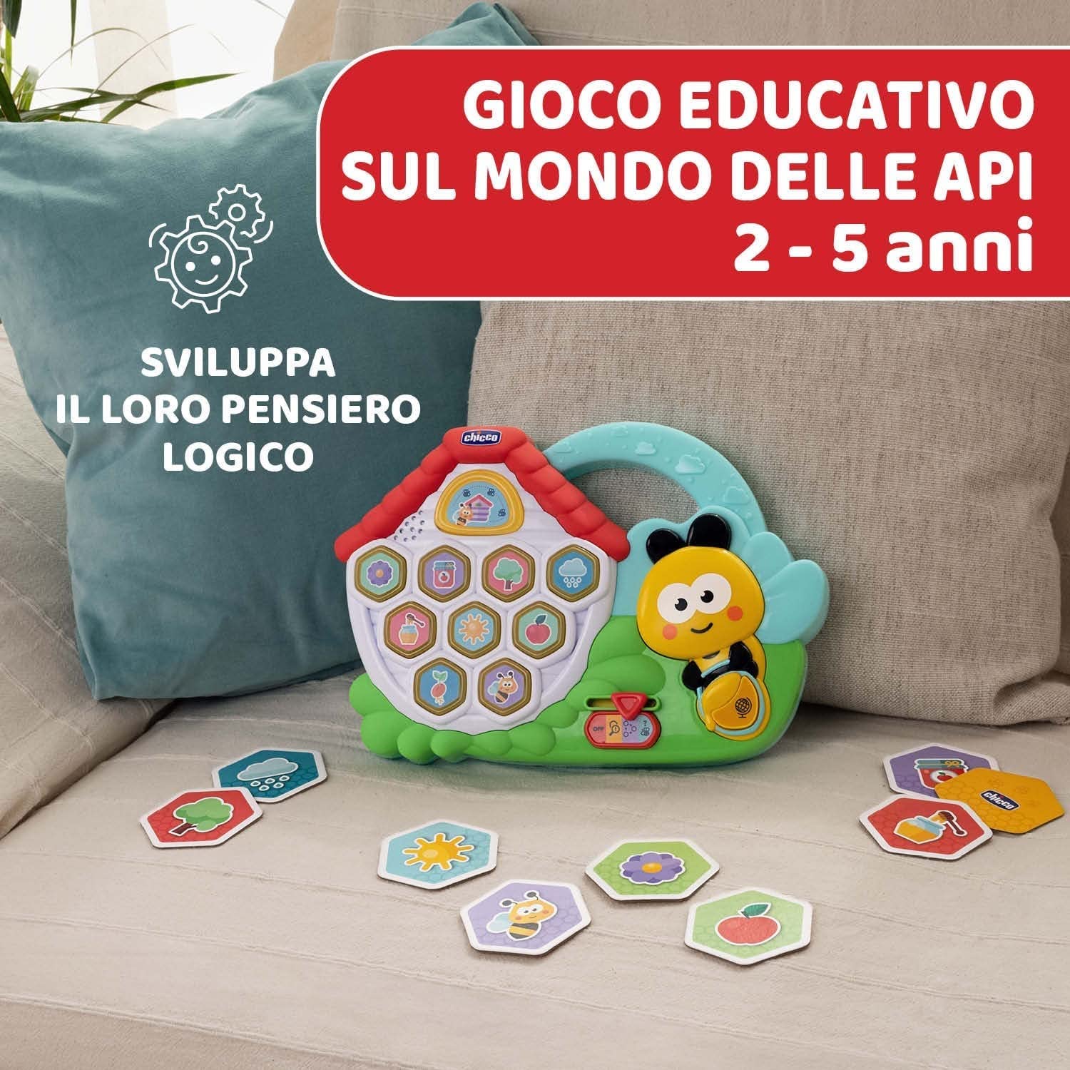 chicco-baby-bee-bienenstock-aktivit-tszentrum-lernspiel image 3