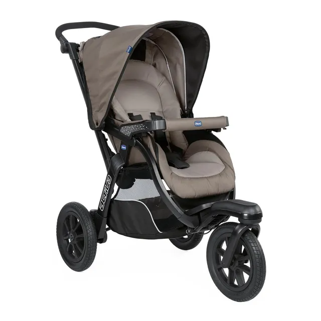 chicco-activ3-kinderwagen-3-rad-dark-beige-mit-uv50-verdeck image 1