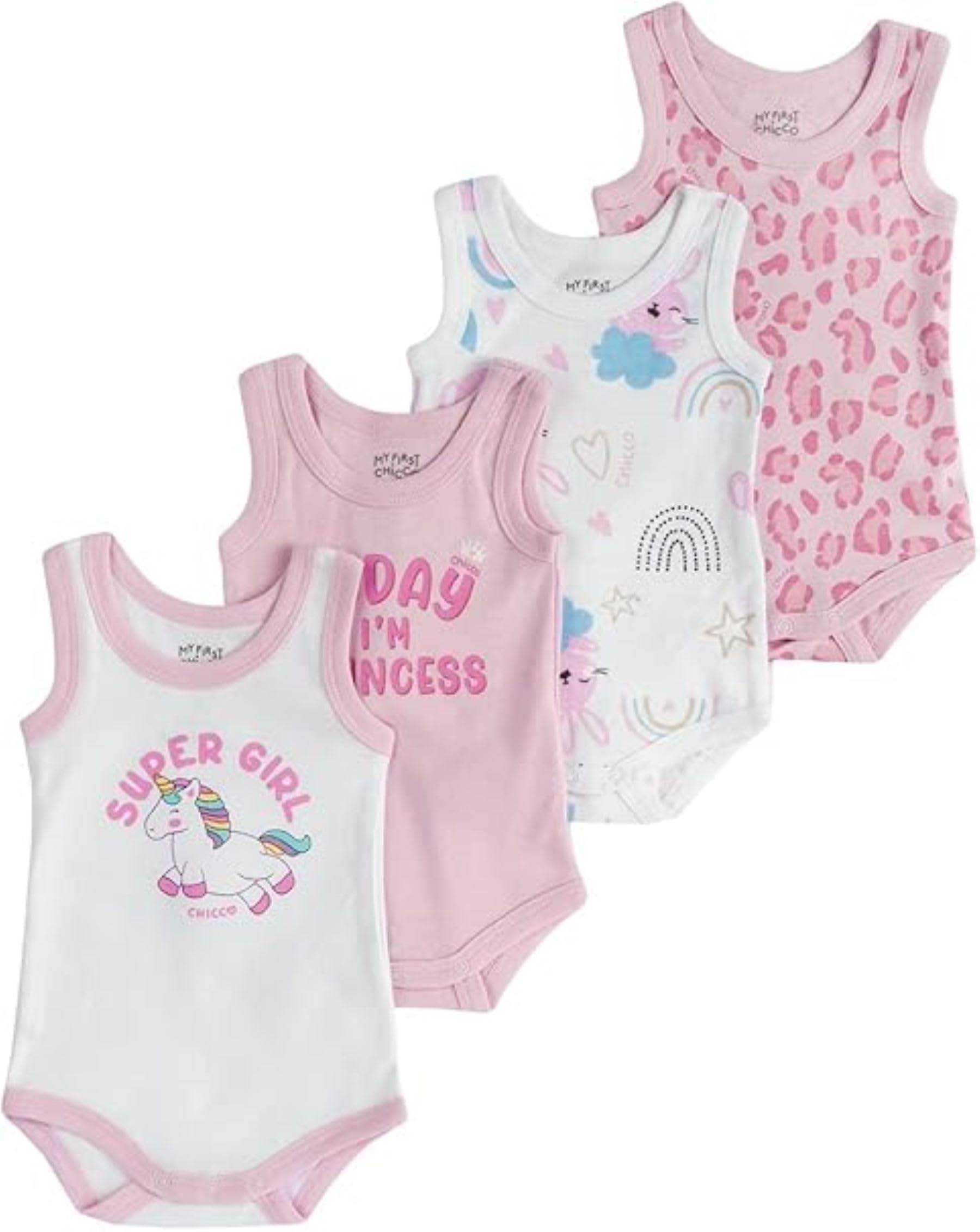 chicco-baby-bodys-m-dchen-9-monate-4er-set-baumwolle image 8