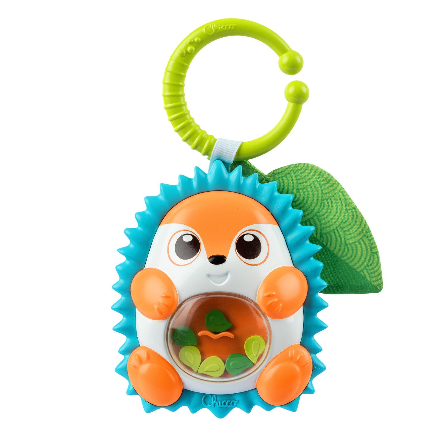 chicco-igel-rassel-kinderwagen-greifling-texturen image 1