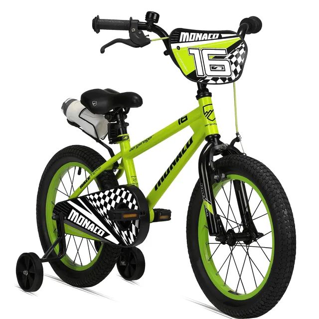 bergsteiger-monaco-16-zoll-kinderfahrrad-racing-green-bmx image 1
