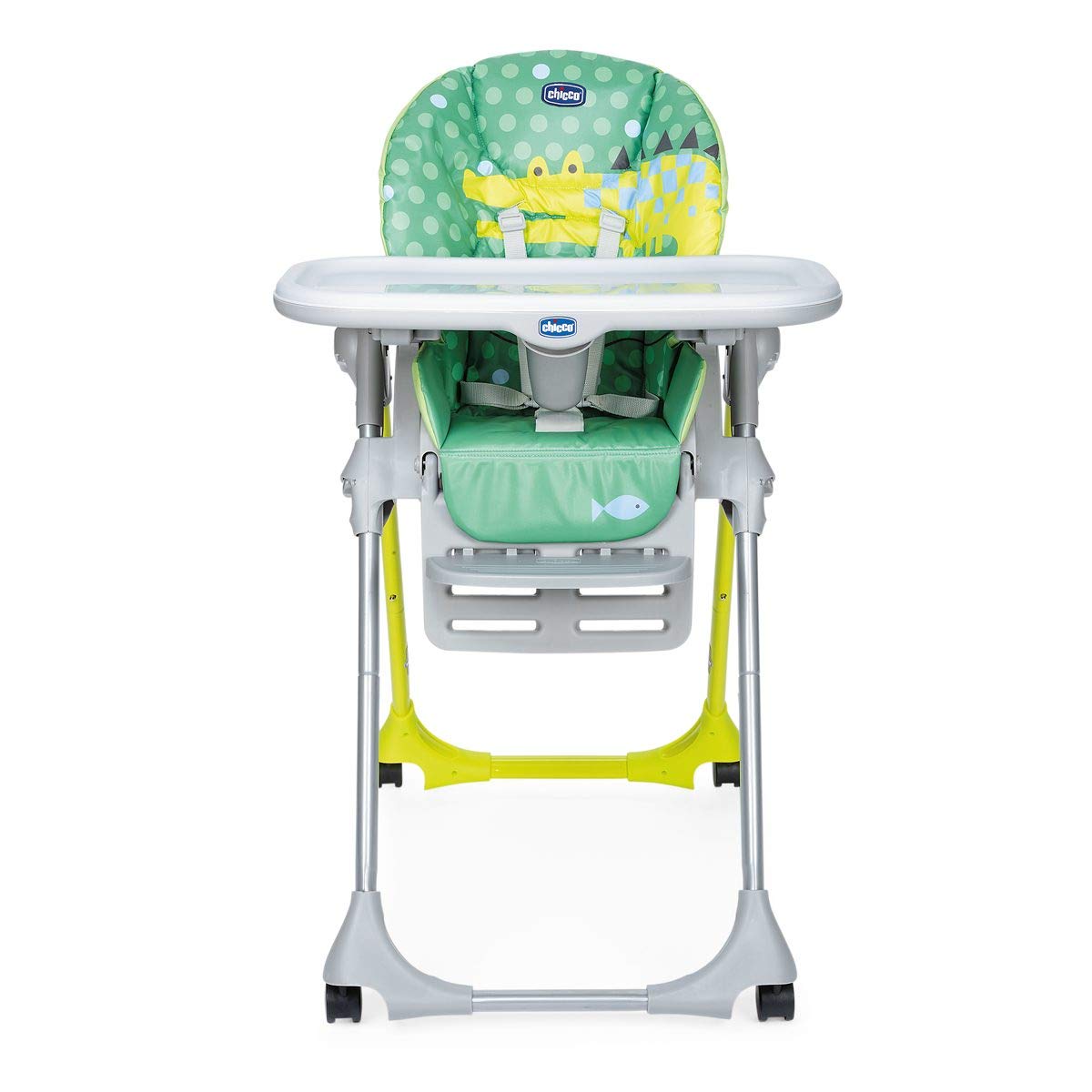 chicco-polly-easy-hochstuhl-krokodil-6-monate-bis-15-kg image 2