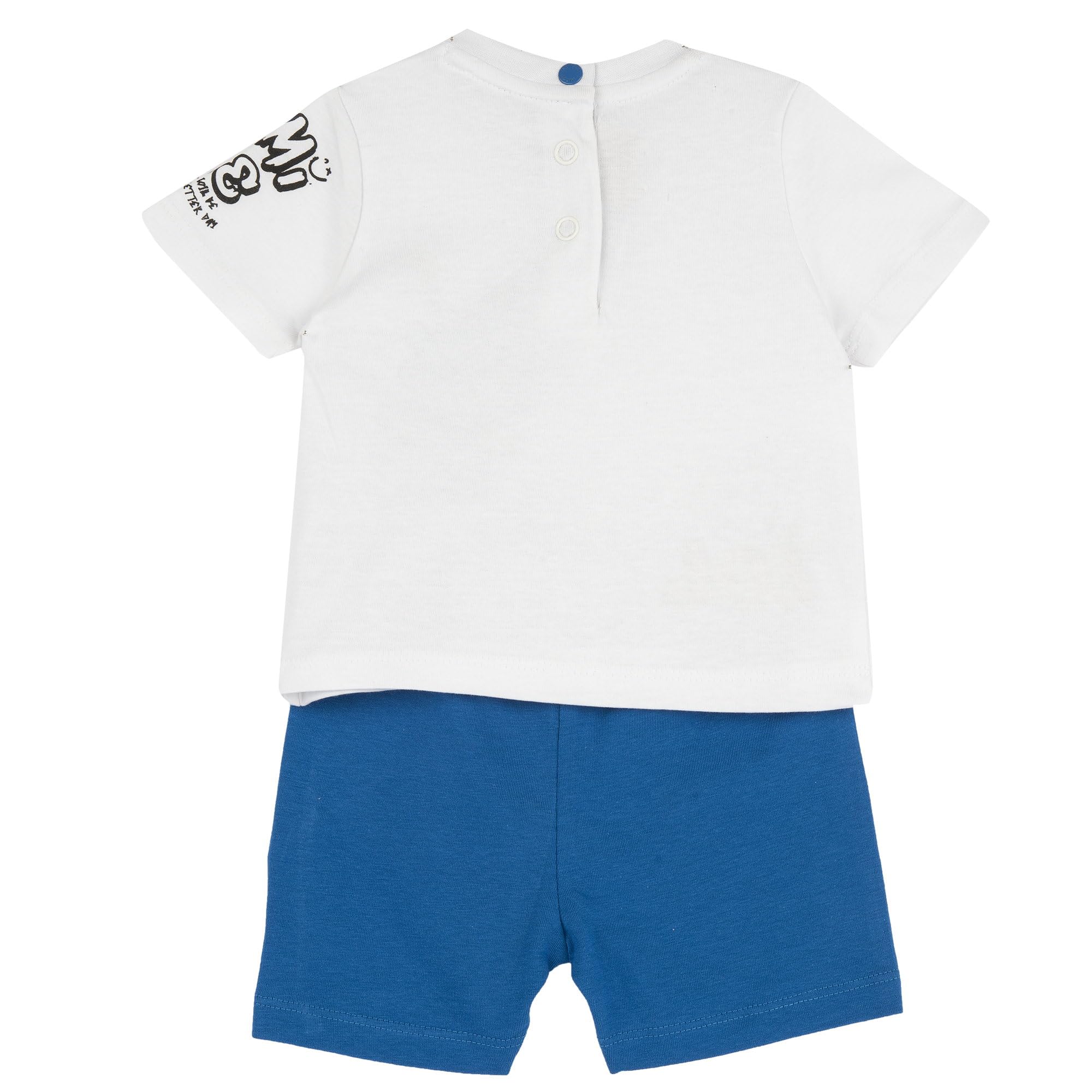 chicco-jungen-set-t-shirt-shorts-2-teilig-weicher-stoff image 2