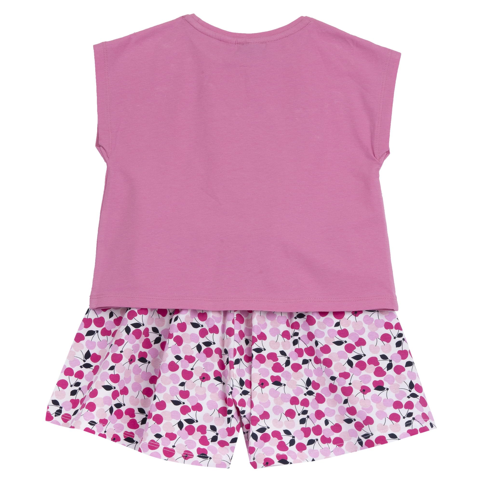 chicco-m-dchen-set-t-shirt-shorts-sommer-kinderkleidung image 2