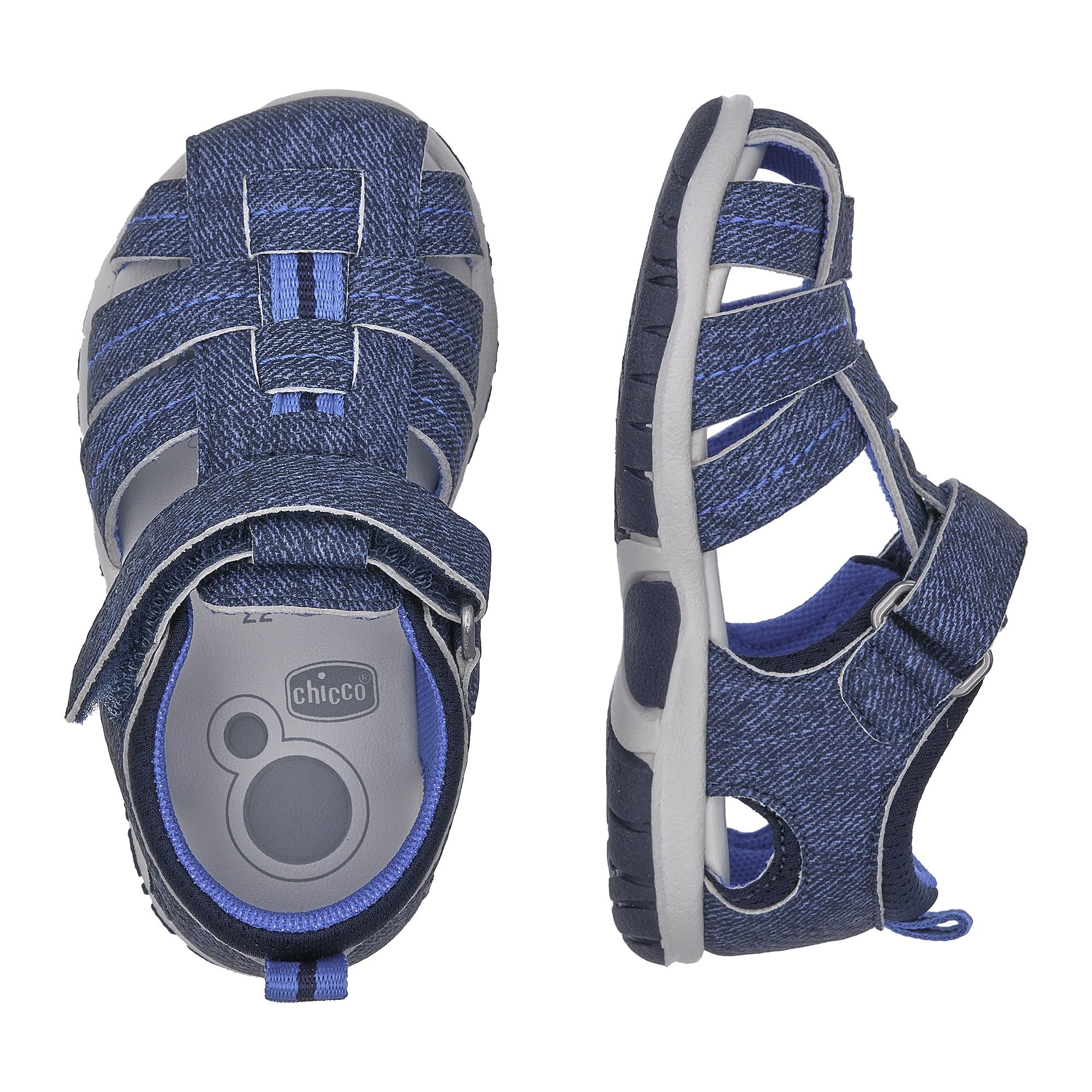 chicco-flax-baby-sandalen-klett-jeansblau-25-eu image 2