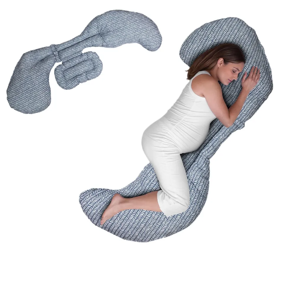 chicco-boppy-kissen-schwangerschaft-blau-modular-3-teilig image 1