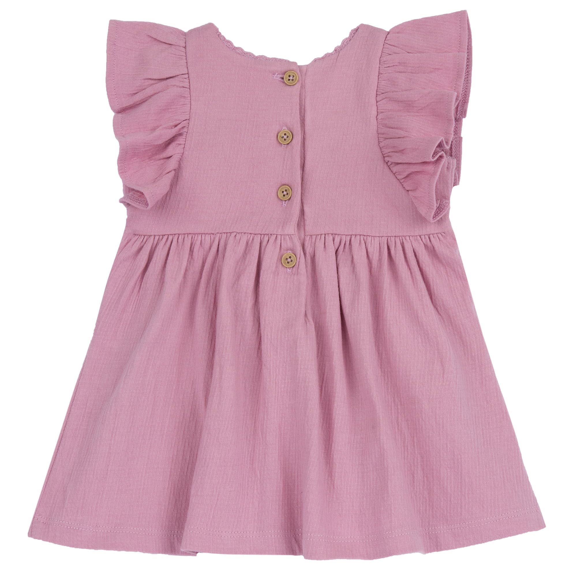 chicco-baby-kleid-mit-hose-gr-12-monate-rosa-baumwolle-set image 2