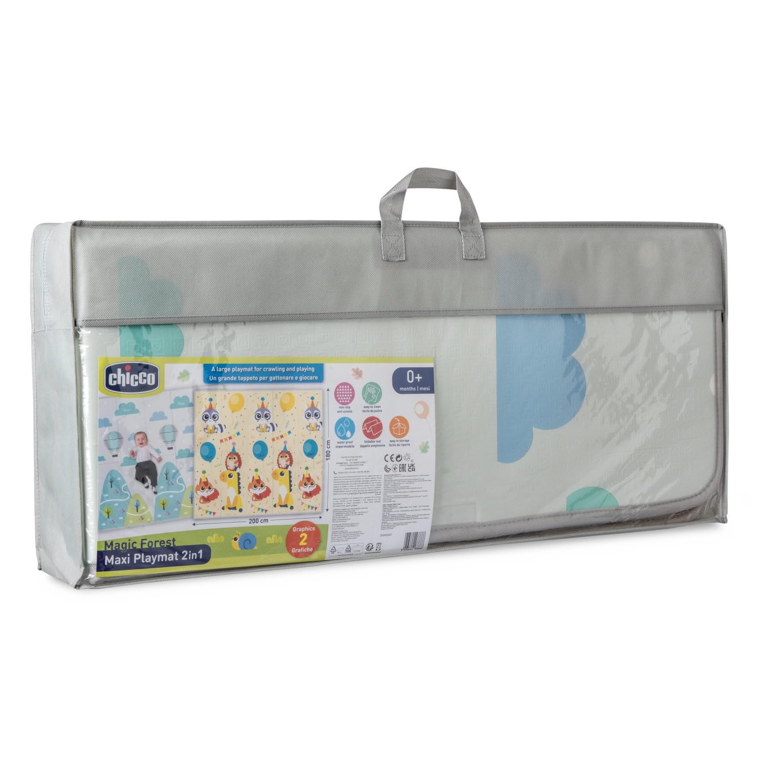 chicco-spielmatte-xl-2-in-1-200x180-cm-double-face-faltbar image 7