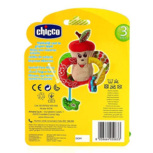 chicco-apfel-rassel-babyrassel-mit-beissgriffen image 6