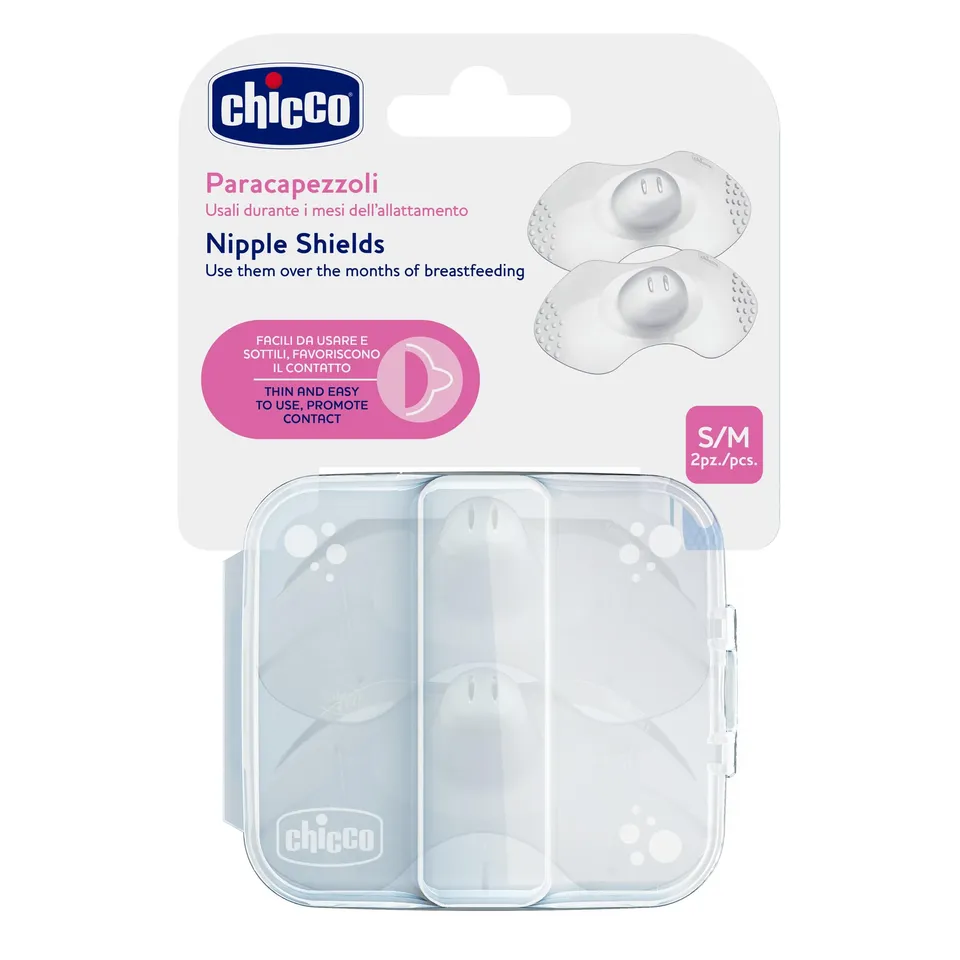 chicco-silikon-brustwarzenh-tchen-gr-e-s-m-transparent-stillhilfe image 1