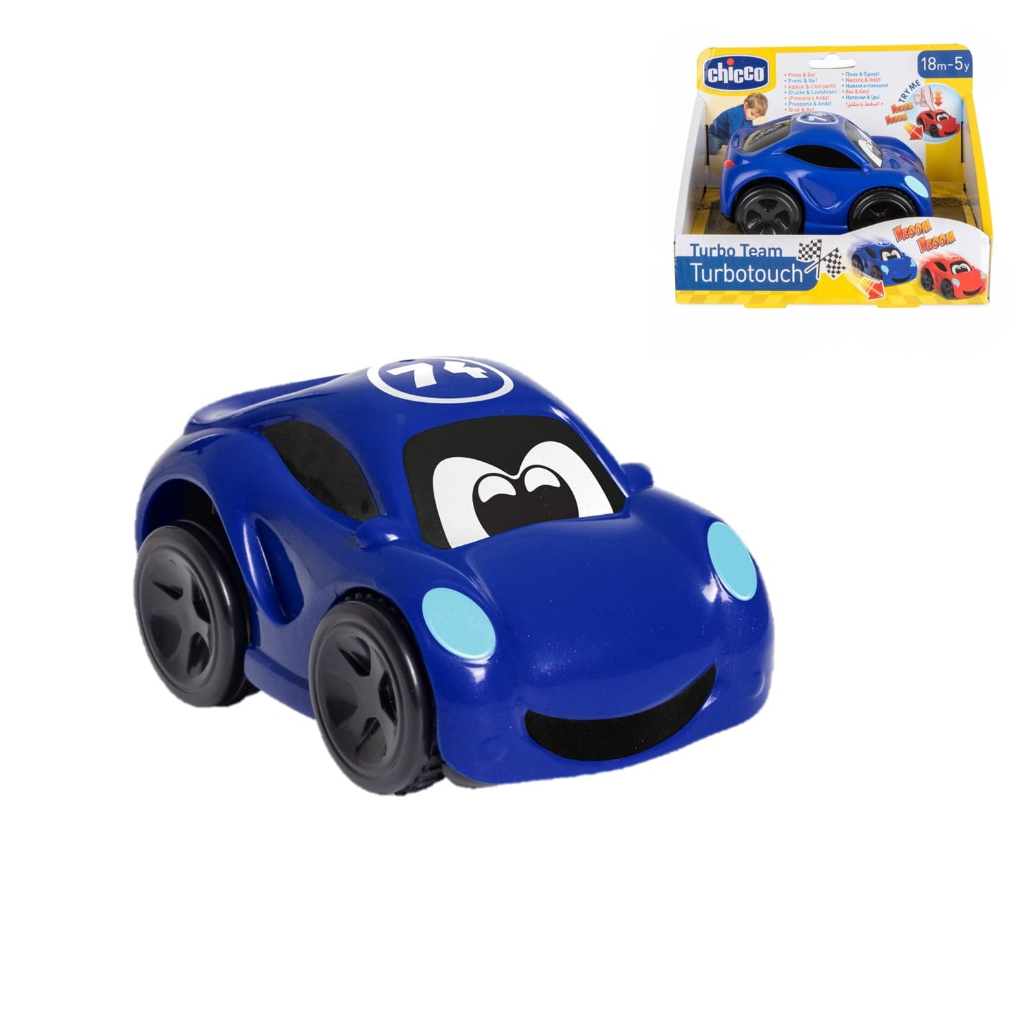 chicco-vespa-mini-rennauto-turbo-touch-gelb-r-ckziehfunktion image 4