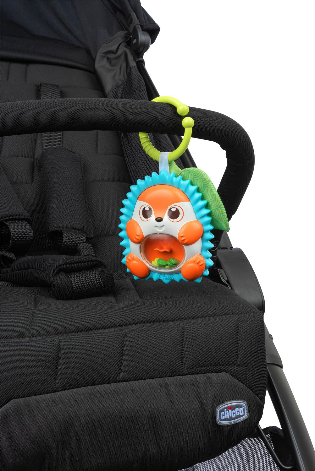 chicco-igel-rassel-kinderwagen-greifling-texturen image 3