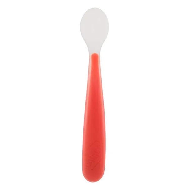 chicco-fuetterloeffel-silikon-lang-bpa-frei-ab-6-monaten image 1
