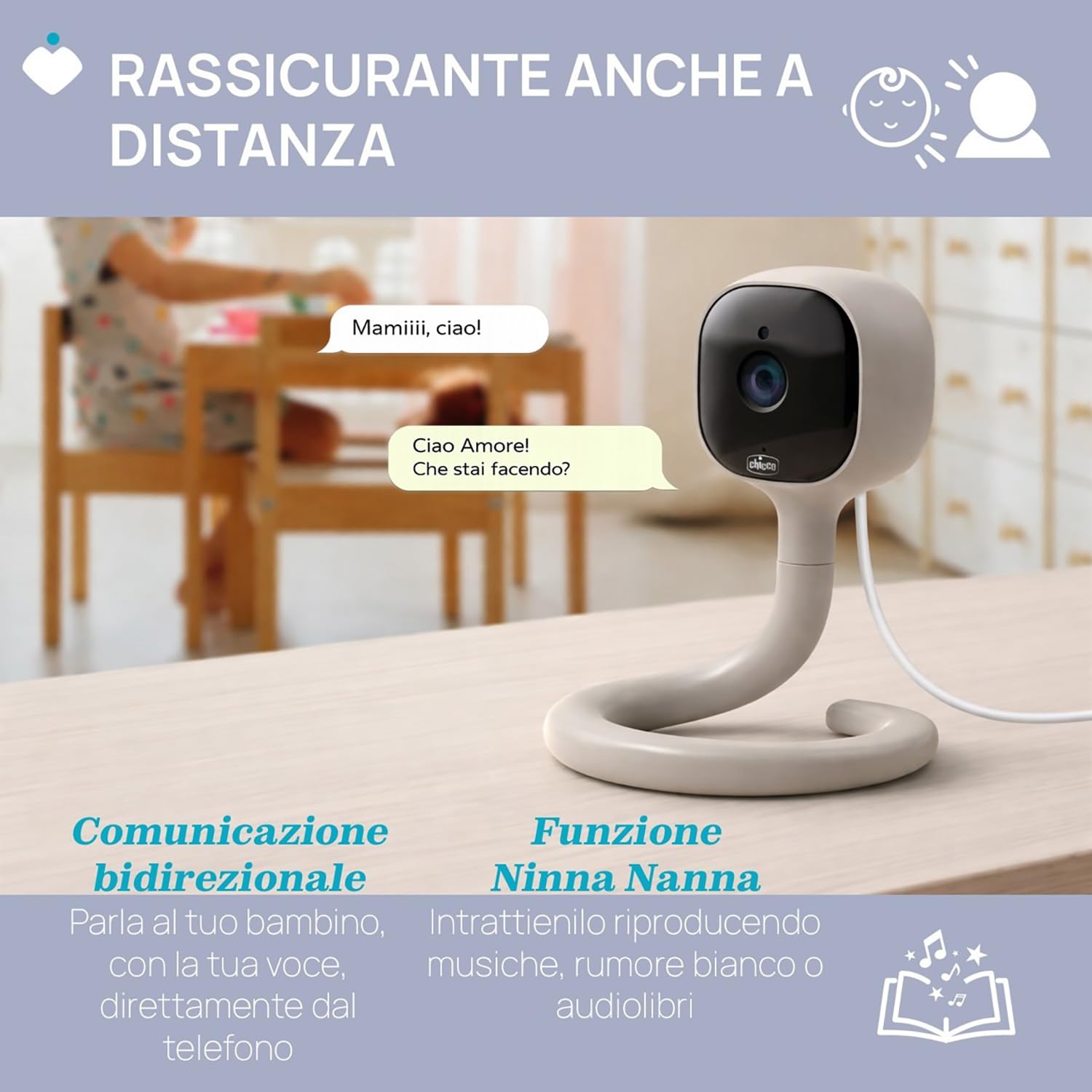 chicco-smart-ai-video-babyphone-wifi-2k-nachtsicht image 8