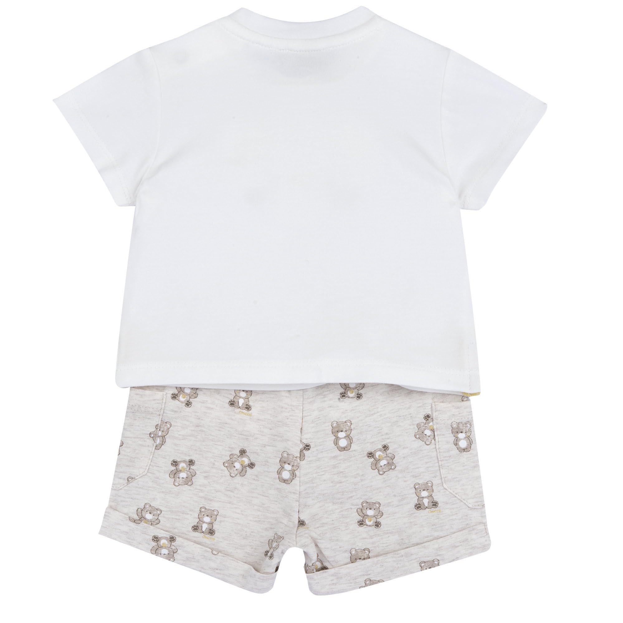 chicco-baby-set-t-shirt-shorts-jungen-9-monate-2 image 2
