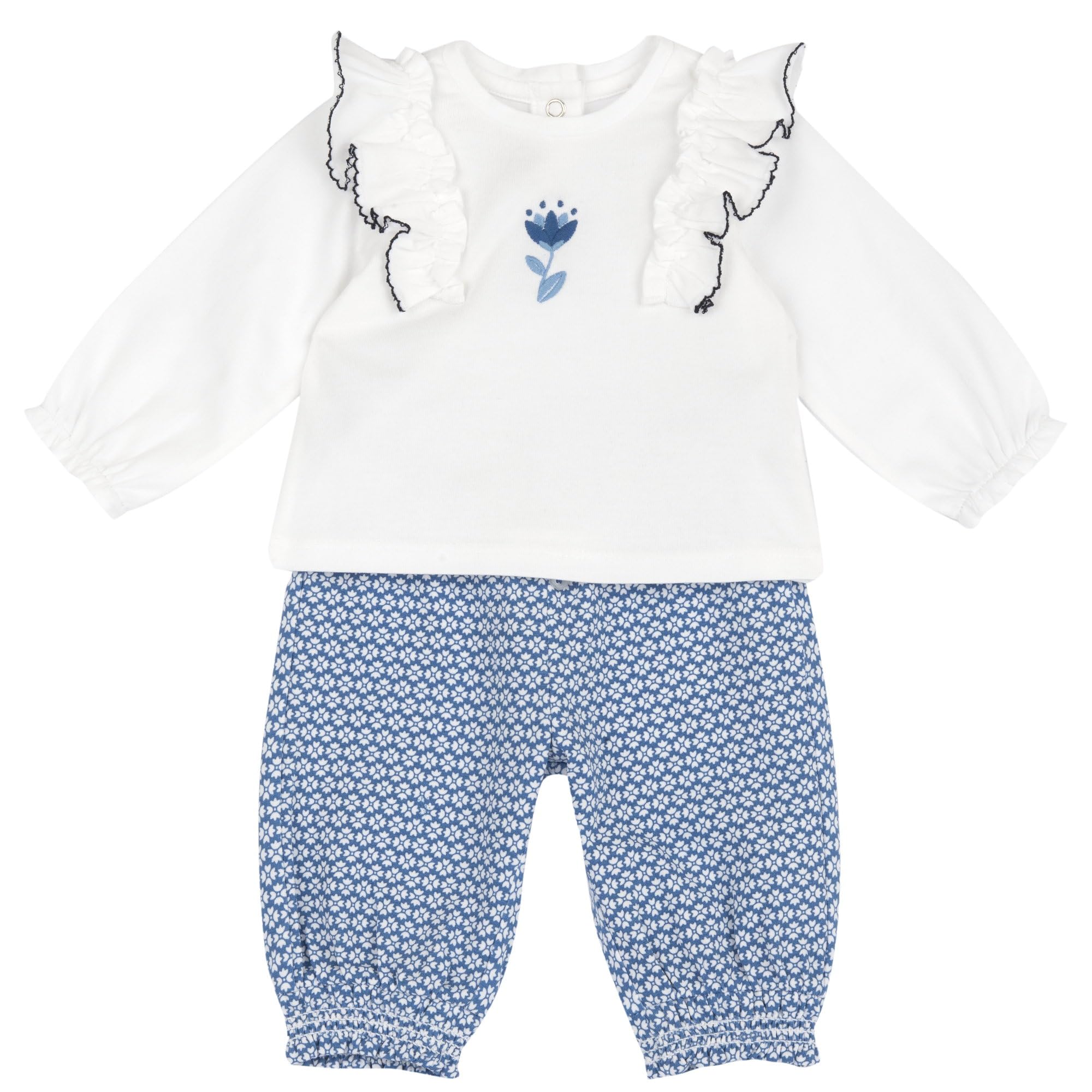 chicco-baby-set-t-shirt-hose-m-dchen-261-weich image 1