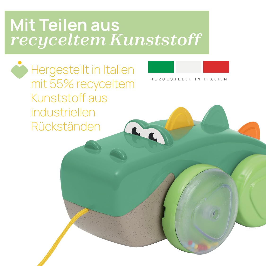 chicco-eco-krokodil-nachziehspielzeug-12-36-monate-recycelt image 6