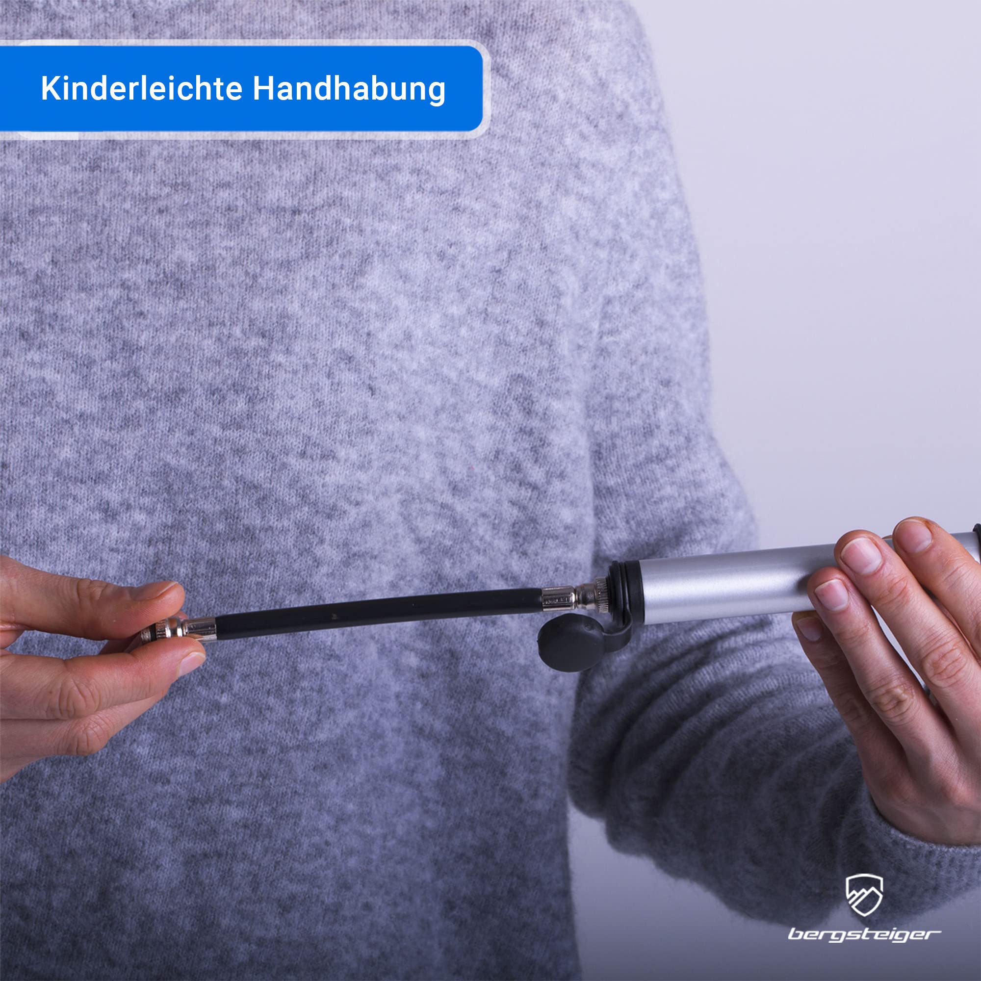 bergsteiger-mini-fahrradpumpe-schrader-presta-mit-schlauch image 3