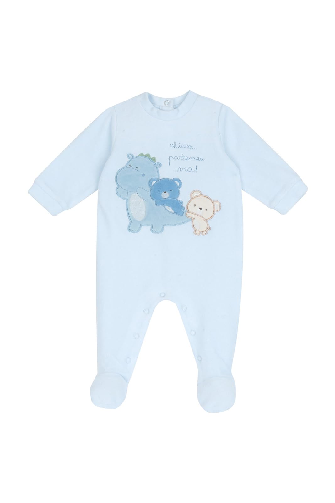 chicco-geschenkset-neugeborene-azurblau-0-24-monate-baumwolle image 2