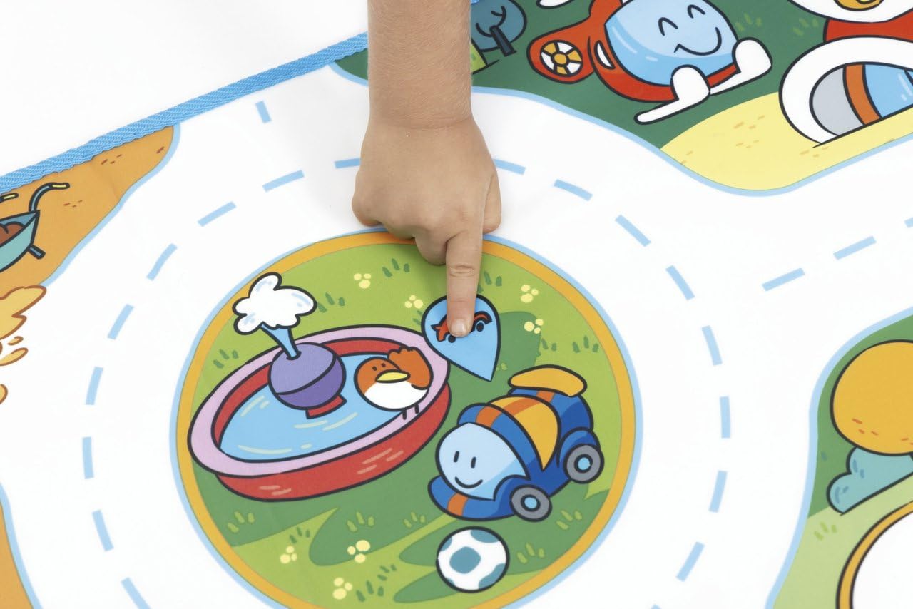 chicco-turbo-ball-city-spielmatte-110x60-mit-auto-1-4-jahre image 4