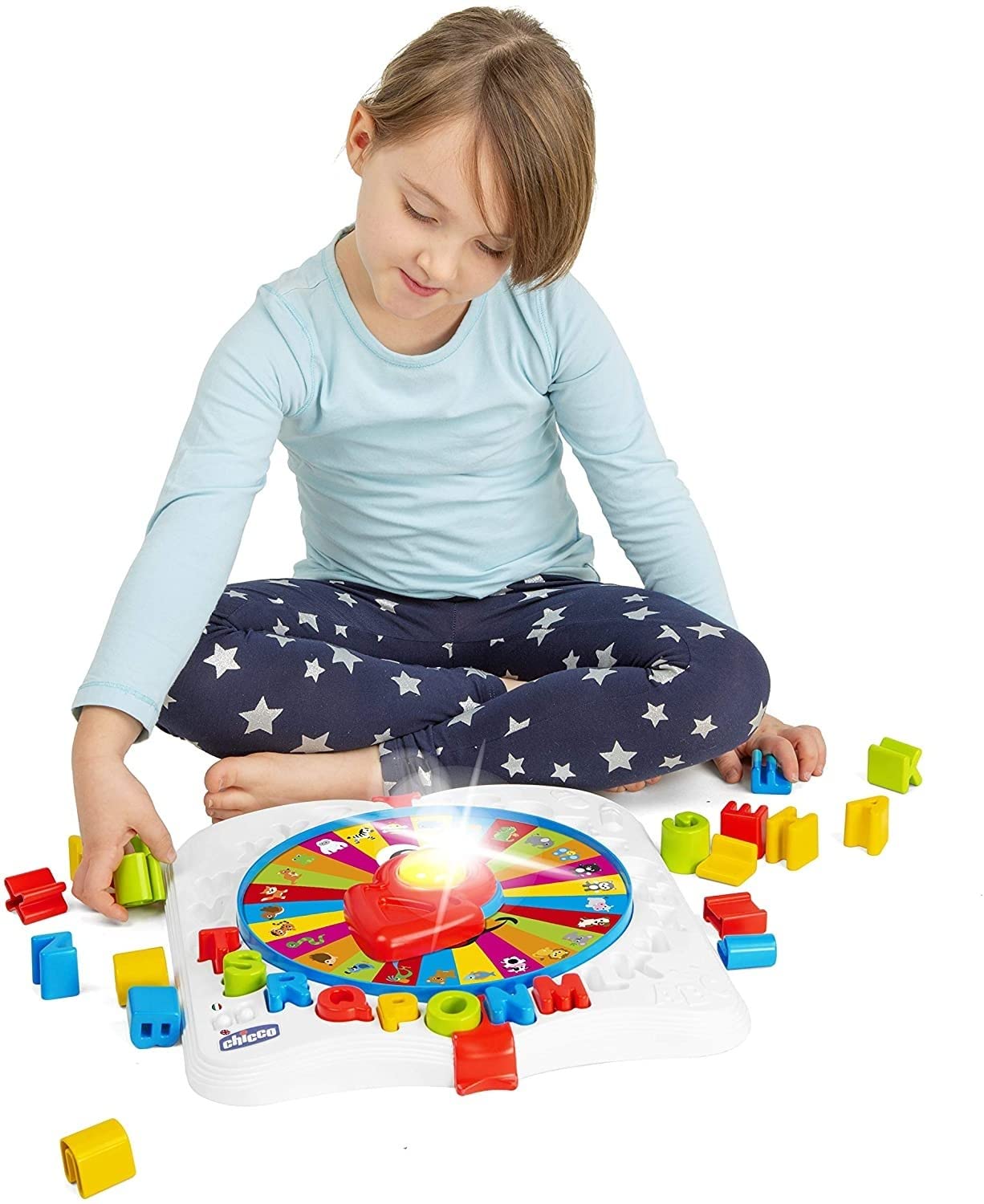chicco-baby-prof-lernspielzeug-zweisprachig-mit-26-buchstaben image 2