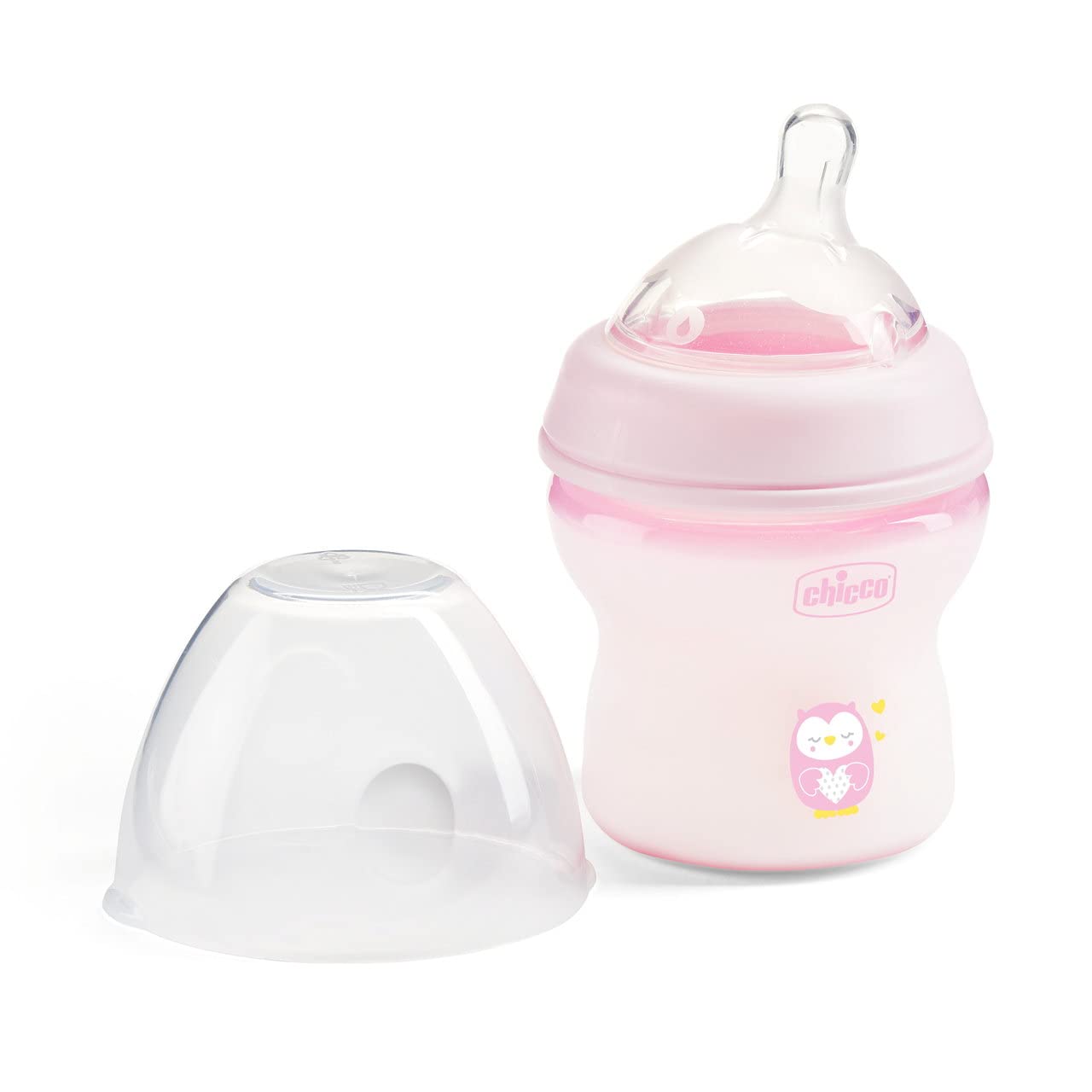 chicco-natural-feeling-babyflasche-150ml-rosa-anti-kolik image 2