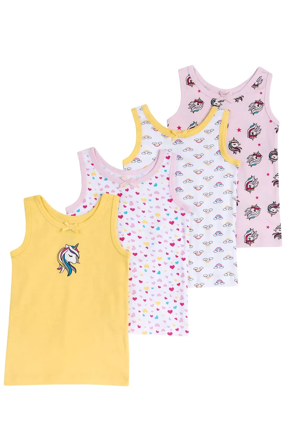 chicco-unterhemden-m-dchen-4er-pack-baumwolle-unterw-sche image 1