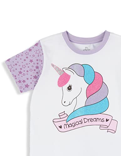 chicco-einhorn-pyjama-kurz-baumwolle-8-jahre-lila image 7