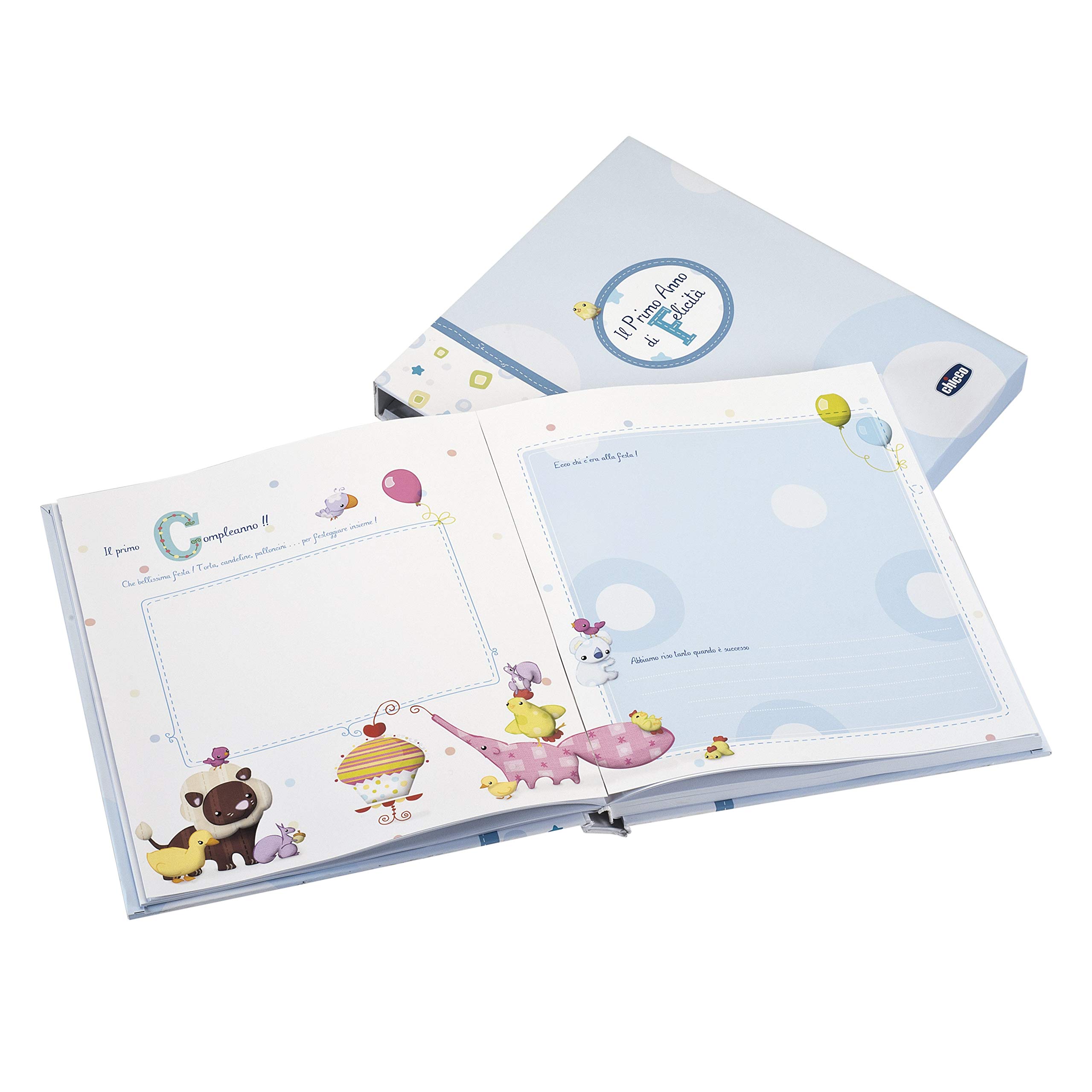 chicco-geburtsbuch-baby-erinnerungsalbum-blau image 2
