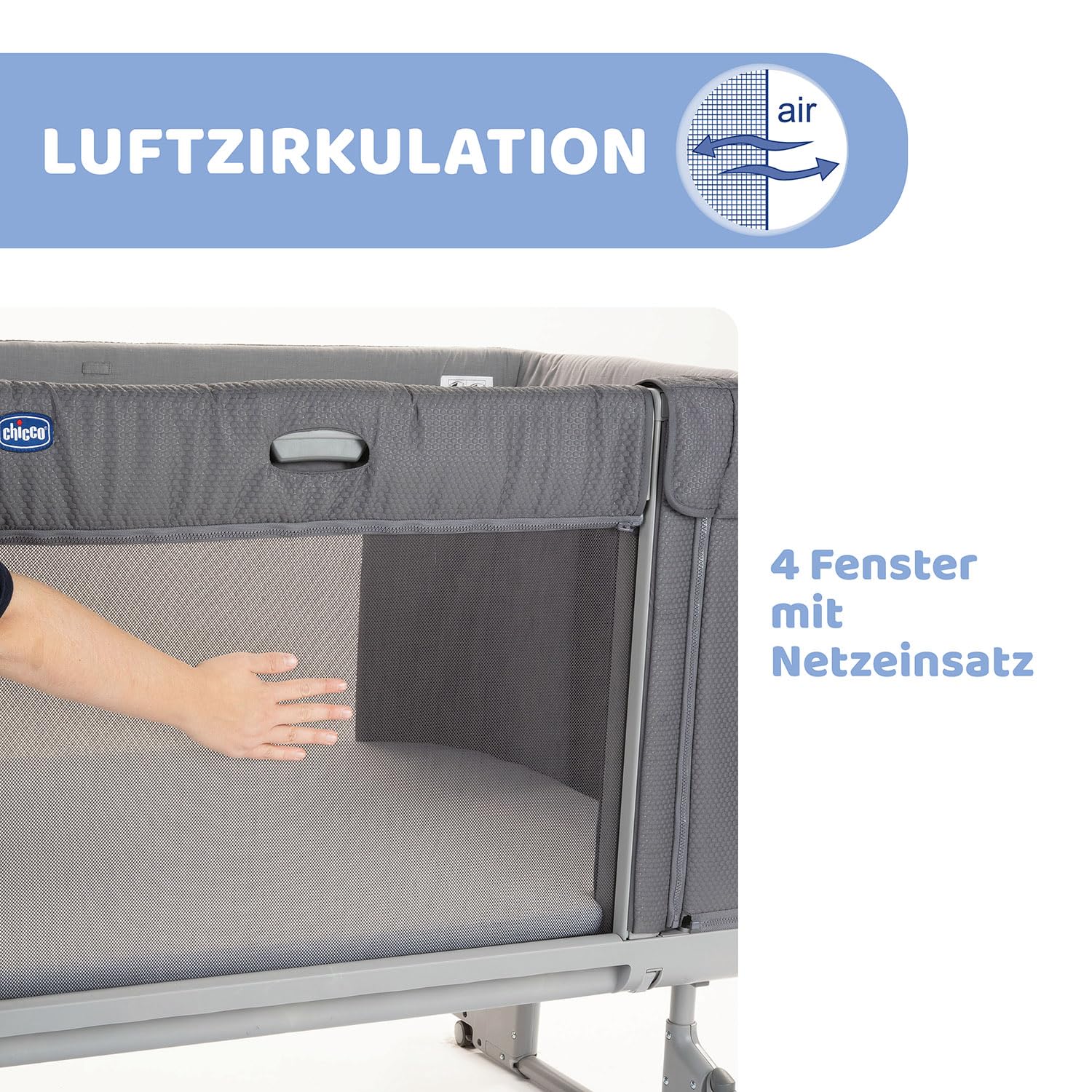 chicco-next2me-forever-beistellbett-dunkelgrau-3-in-1-22-kg image 8
